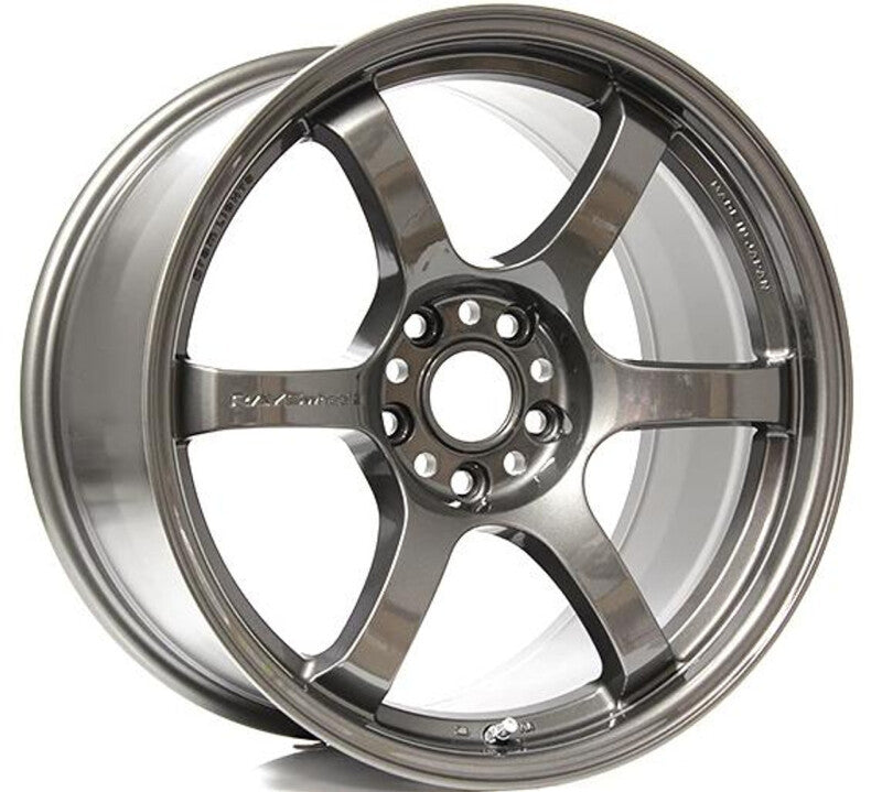 18x8.5 Gram Lights 57DR +37 / 5-108 HS GUNMETALLIC