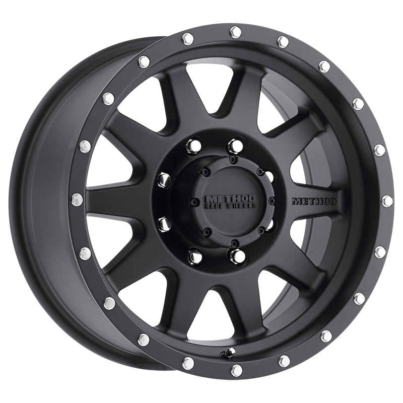 16x8.0 Method MR301 Standard Matte Black