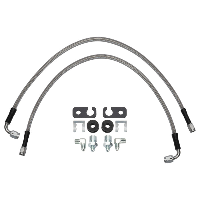 Wilwood Flexline Kit 90-99 Civic w/ Forged Dynalite Front Caliper