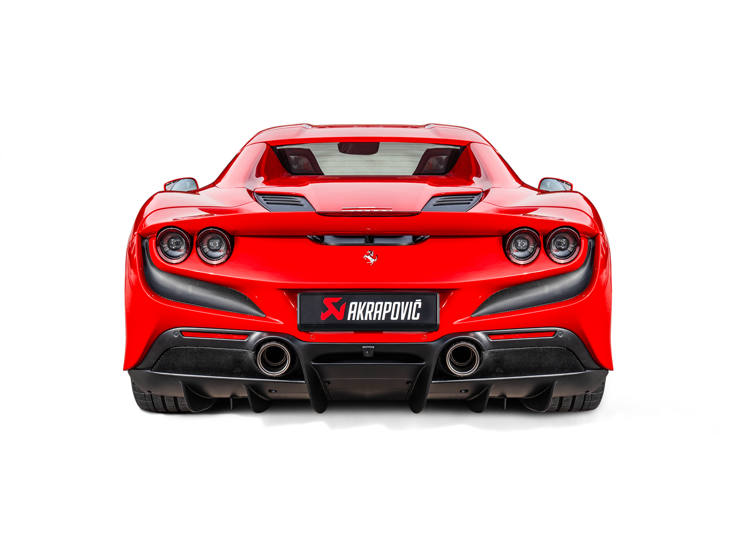 Akrapovic Evolution Line Titanium Exhaust System 2020+ Ferrari F8 Tributo