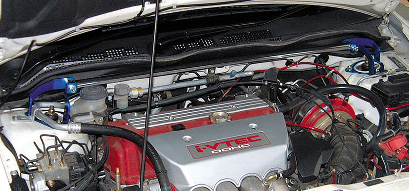 Cusco Type OS Rear Strut Tower Bar 2001-2005 Honda Civic Si (7th Gen - EU/EP - Hatchback Si Model)