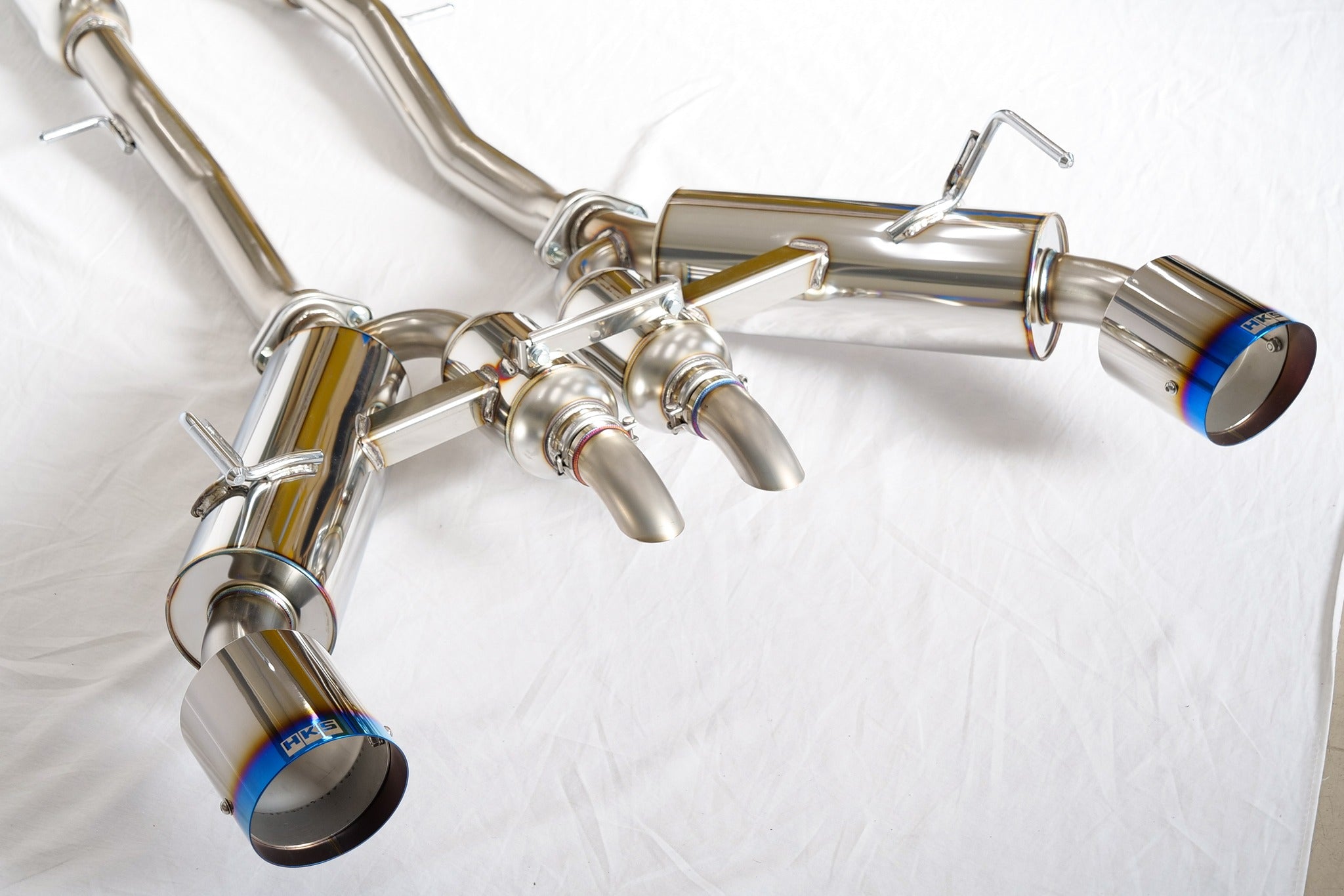 HKS Full Dual Muffler Catback Exhaust System 2022-2024 Nissan 400Z