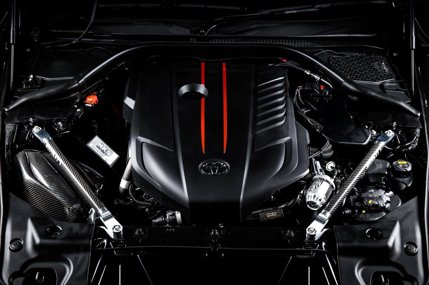HKS Carbon Brace 2020-2025 Toyota GR Supra (Front Set)