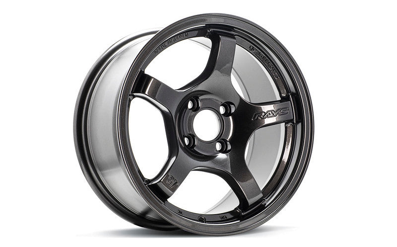 15x8.0 Gram Lights 57CR +35 4-100 Super Dark Gunmetal