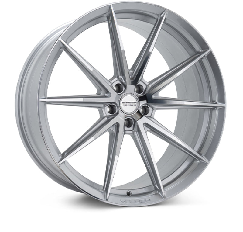 22x9.0 Vossen HFX-2 / Flat Face / Silver Polished
