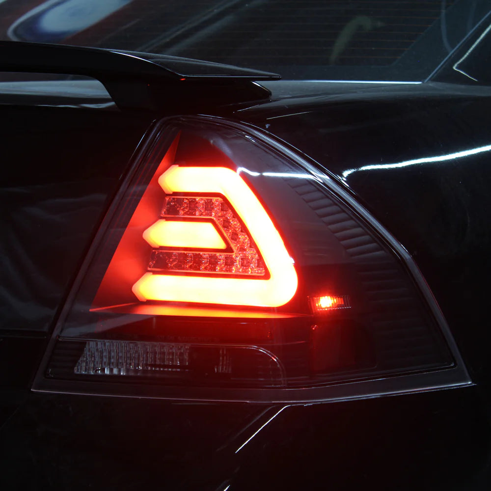 2006-2013 Chevy Impala / 2014-2016 Impala Limited LED Tail Lights - Black