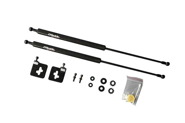 GReddy Carbon-Fiber Hood Lifter Kit | 1993-1995 Mazda RX7 (18540101)
