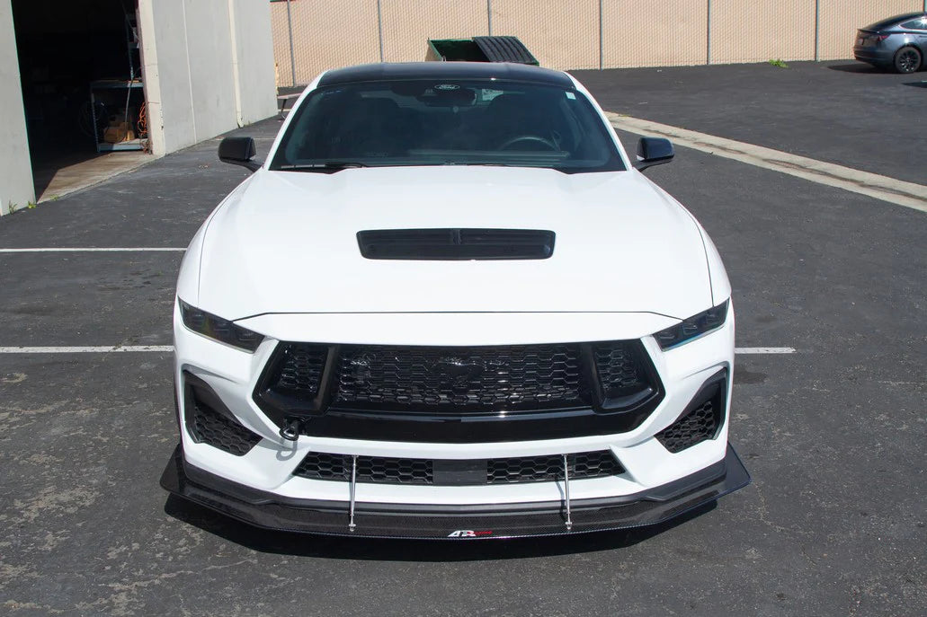 APR Carbon Fiber Wind Splitter 2024-up Ford Mustang GT S650 Performance Package
