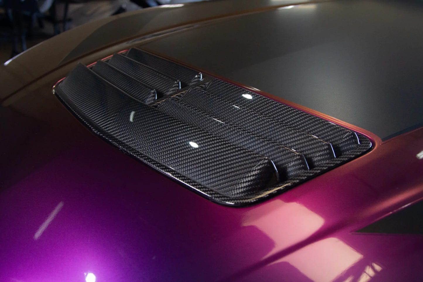 APR Carbon Fiber Hood Vent 2024-up Ford Mustang S650
