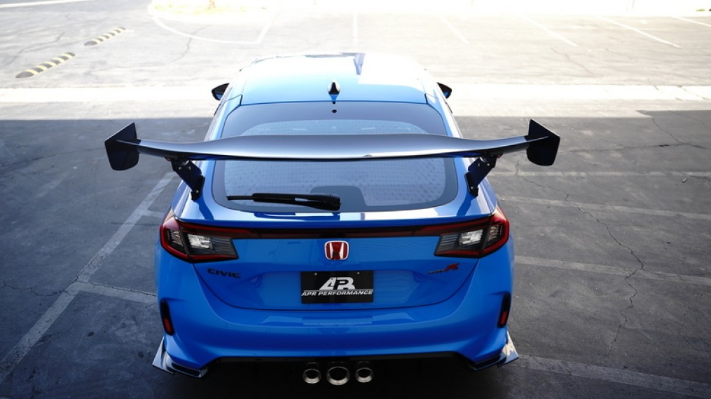 APR GTC-300 Carbon Fiber Adjustable Wing 67” Airfoils 2023+ Honda Civic Type R (FL5)