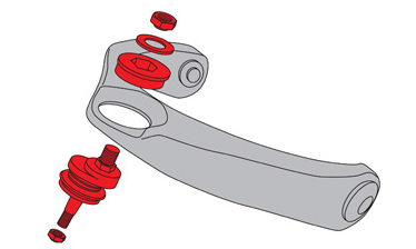 SPC Performance Dodge 1500 Adjustable Ball Joint