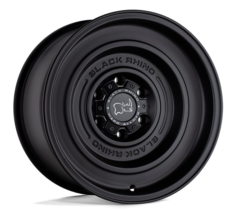 17x9.5 Black Rhino Solid Matte Black – Darkside Motoring