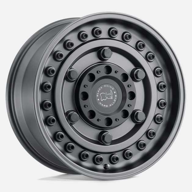 17x9.5 Black Rhino Armory Gun Black – Darkside Motoring