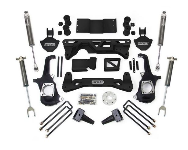 ReadyLift 5-6" Lift Kit 2011-2019 Chevrolet Silverado / GMC Sierra 2500HD/3500HD w/ Rear Falcon Shocks