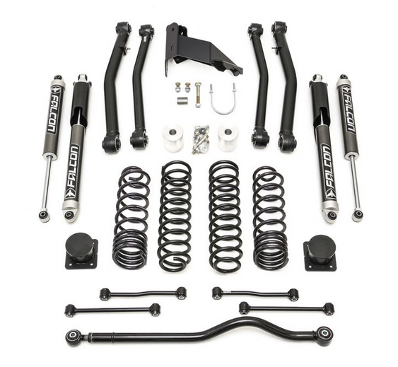 ReadyLift 4" Terrain Flex Max 4-Arm Kit w/Falcon 2.1 Shocks 2020-2025 Jeep JT Gladiator