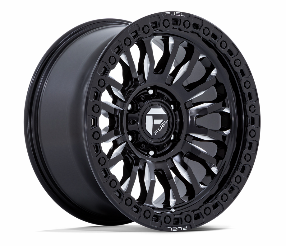 18x9.0 Fuel Rincon Gloss Black Milled