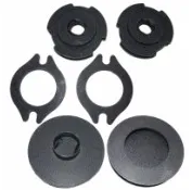 GAIASURGE Front Brake Calipers With Brackets - For Trailblazer, Rainier, Envoy, Ascender, Bravada (Pair, Left & Right)