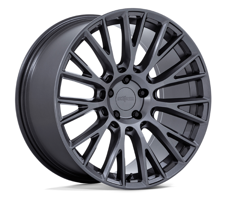 19x8.5 Rotiform LSE Matte Anthracite – Darkside Motoring