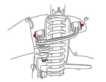 SPC Control Arm Hardware kit Lexus GX460 / GX470 / Toyota 4Runner / FJ Cruiser / Sequoia / Tacoma / Tundra
