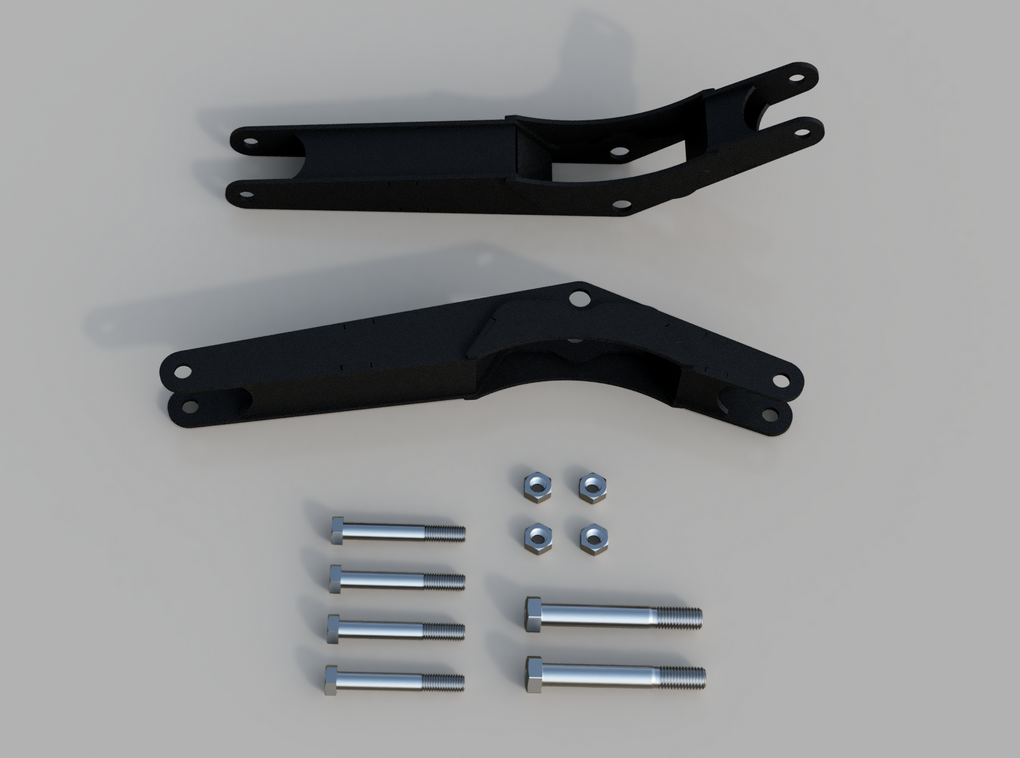 Traxda 2017-2026 Honda Ridgeline - Rear 1.5" Lowering Arms