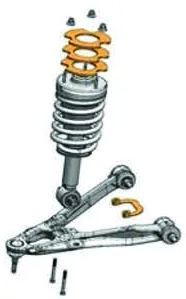 Traxda Lift Kit 2007-2024 Cadillac Escalade / Chevy Avalanche/Tahoe/Suburban /Silverado / GMC Sierra/ Yukon (1"-2.5″ Front)