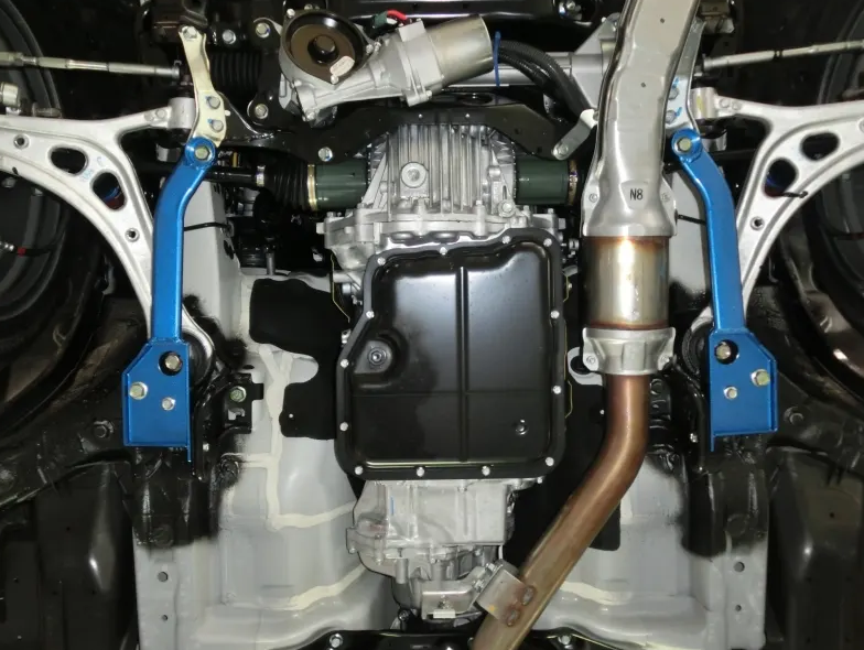 Cusco Power Brace Front, Floor Side 2015-2021 Subaru Impreza WRX (VA)