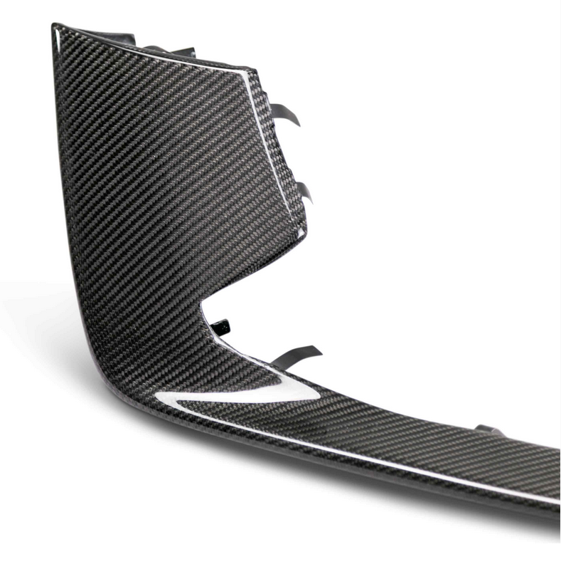 Anderson Composites Carbon fiber front bumper inserts 2015-2020 Ford Mustang GT350 & GT350R (Pair)