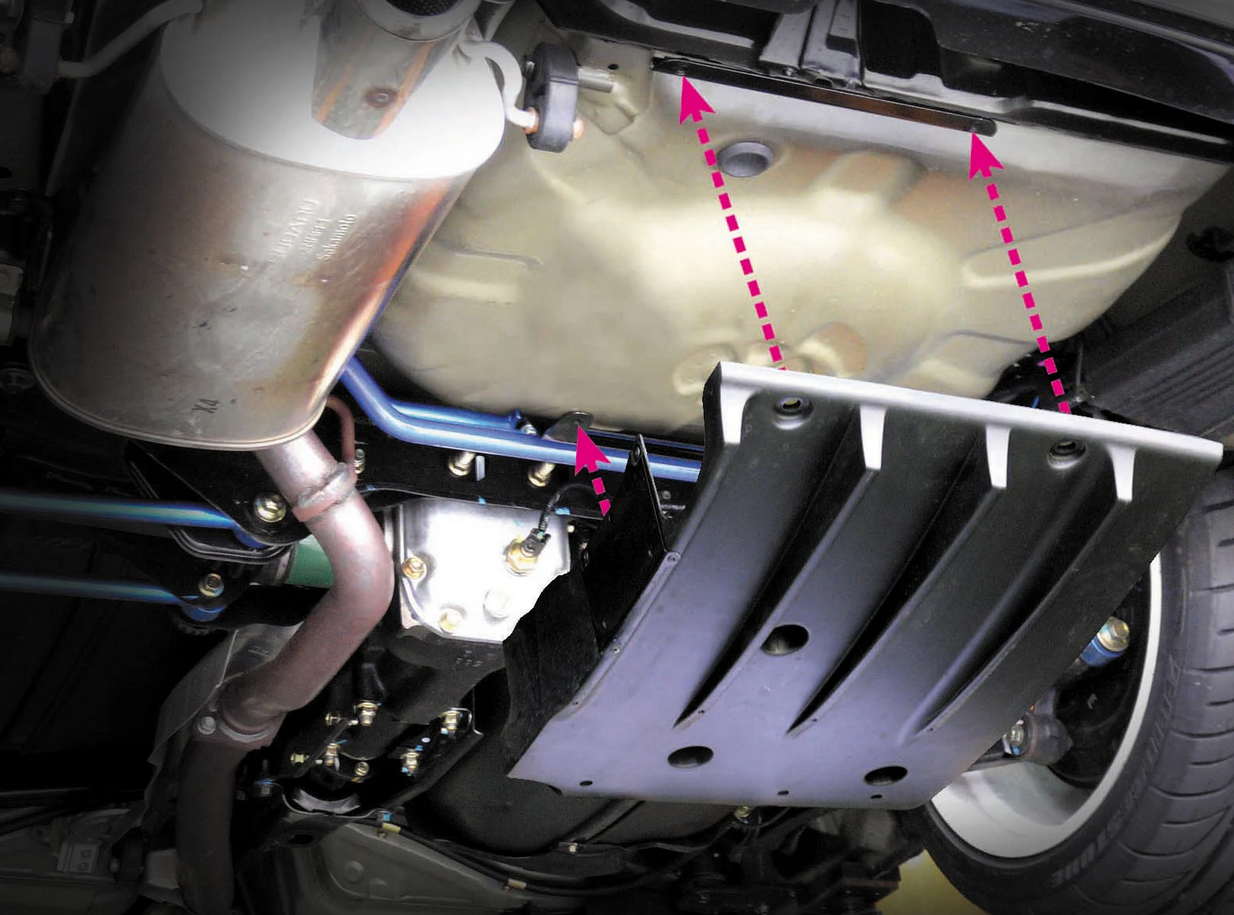 Cusco Power Brace Rear Sub-Frame Bar 2004-2007 Subaru Impreza WRX STi Sedan / 2002-2007 Impreza WRX Sedan / 1993-2001 Impreza 4 Door