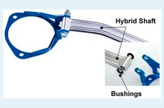 Cusco Hybrid Type Front Strut Tower Bar 2006-2013 Mitsubishi Outlander / 2008-2017 Mitsubishi Lancer Ralliart AWD/FWD