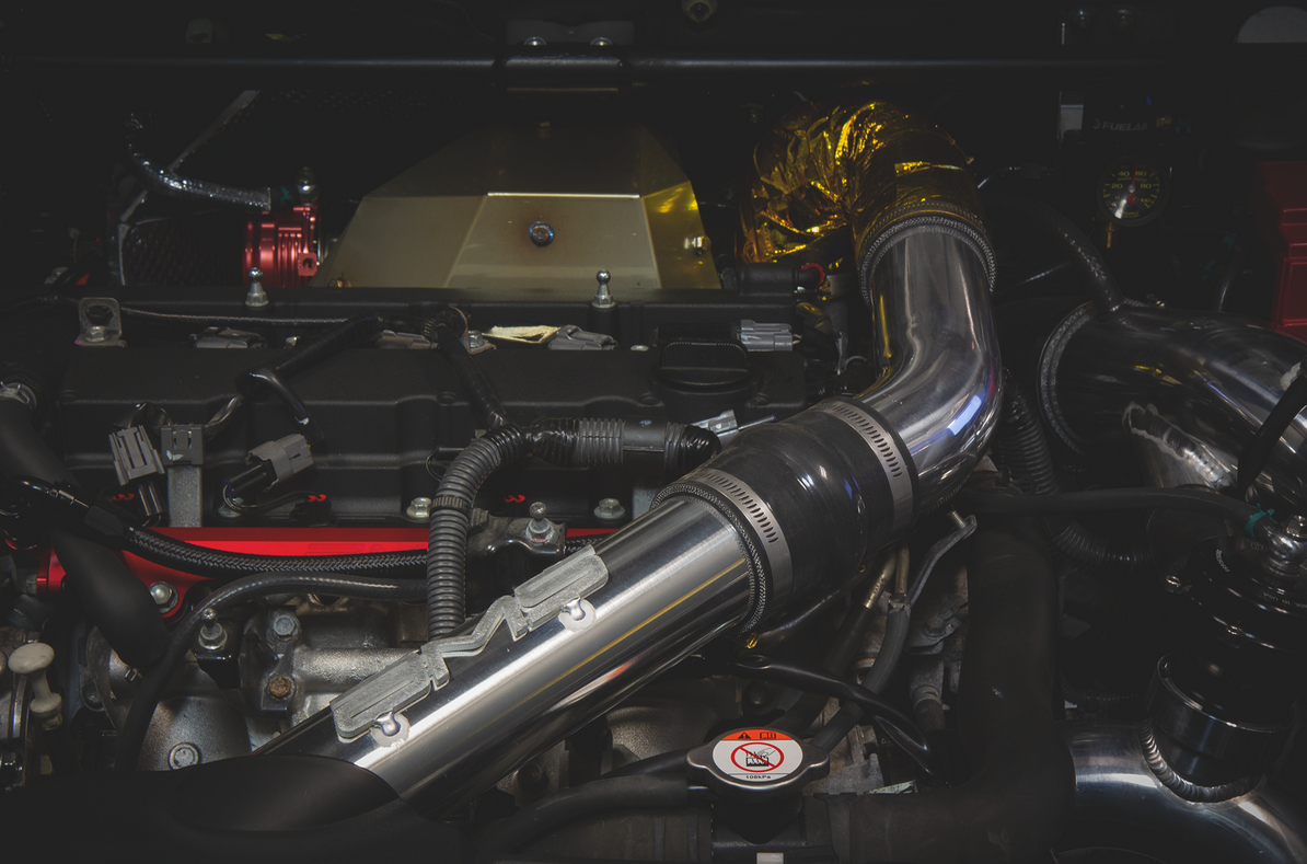 AMS Mitsubishi Lancer Evolution X Upper Intercooler Pipe / Hot Pipe