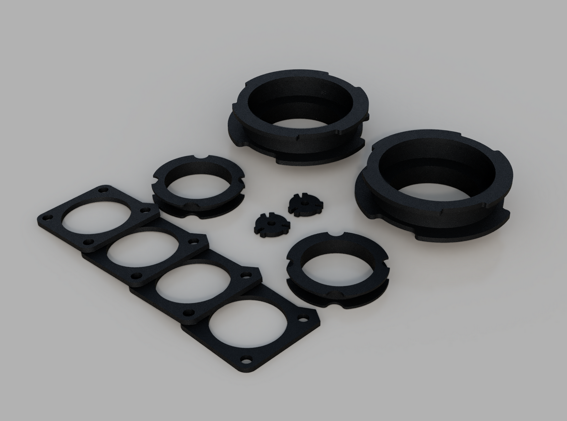 Traxda Lift Kit 2022-2024 Toyota Tundra 4x4/4x2 / 2023-2024 Sequoia (2.5" Front / 1.5" Rear)