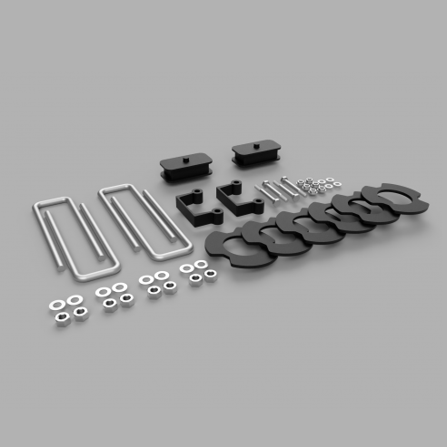 Traxda Lift Kit 2019-2021 GMC Denali 1500 (1"-2.5" Front / 1″ Rear)