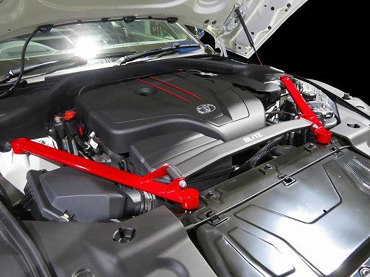 Blitz Front Strut Tower Bar 2019-2024 Toyota Supra / 2019-2020 BMW Z4