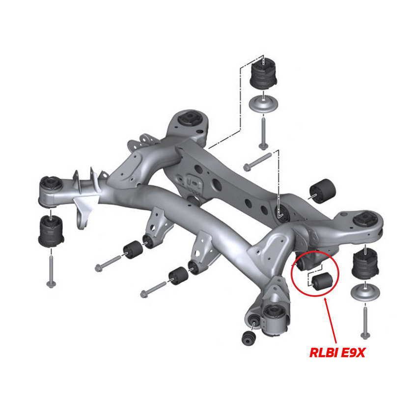 SPL Rear Lower Control Arm Inner Bushing for BMW E9X/E8X/F8X