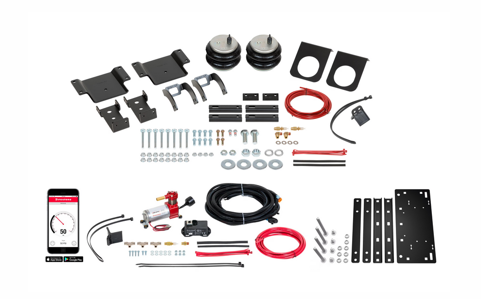 Firestone All-In-One Wireless: 2876 - Rear Kit 2005-2023 Toyota Tacoma Prerunner 2WD / Tacoma 2WD/4WD