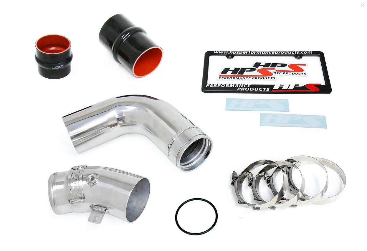 HPS Intercooler Charge Pipe Cold Side 2017-2019 Chevy Silverado / GMC Sierra 2500/3500 HD Duramax 6.6L V8 Diesel Turbo L5P