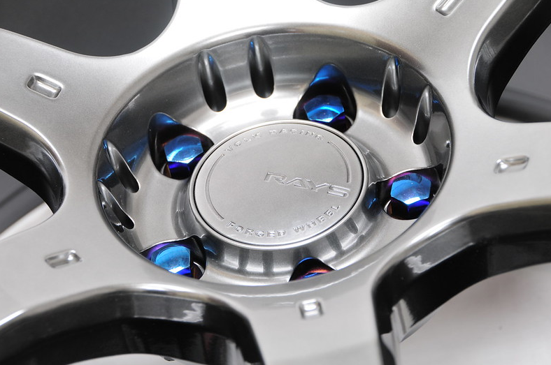 Mevius Lug Bolt Set M12x1.50 Ball Chrome Neon 14mm RAD (20 Piece)