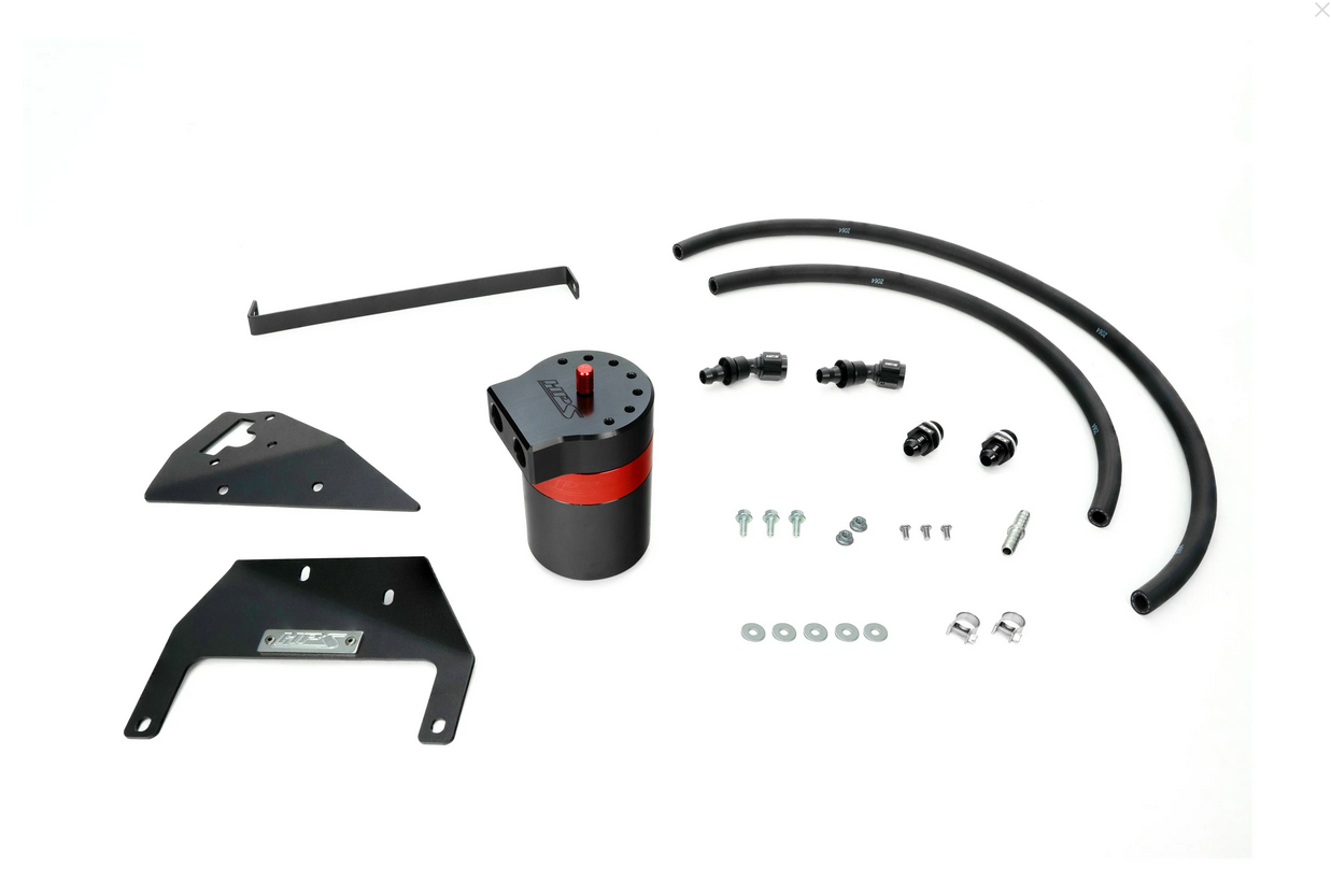 HPS Performance Aluminum Oil Catch Can Kit 2021-2025 Acura TLX Type S Turbo (3.0L)