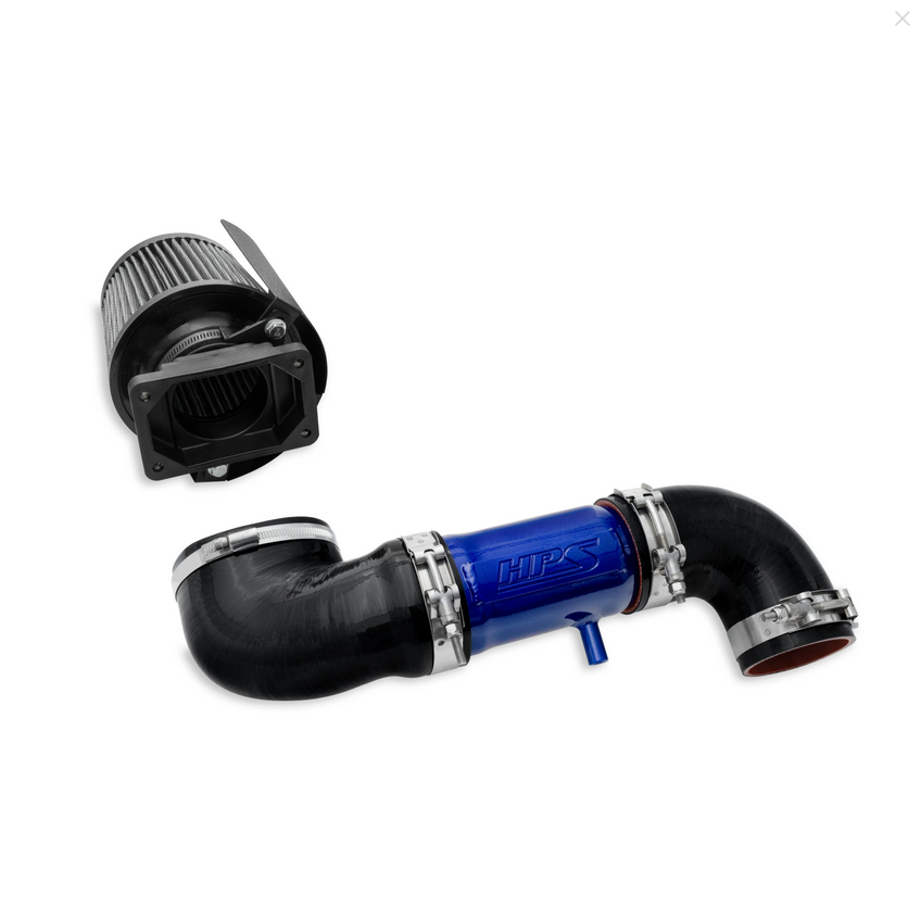 HPS Performance Shortram Air Intake with Heat Shield 1991-1999 Mitsubishi 3000GT DOHC Non Turbo (V6 3.0L)