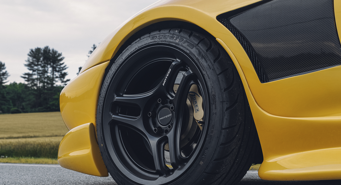 18x8.5 Motegi Kojin MR161 Matte Black