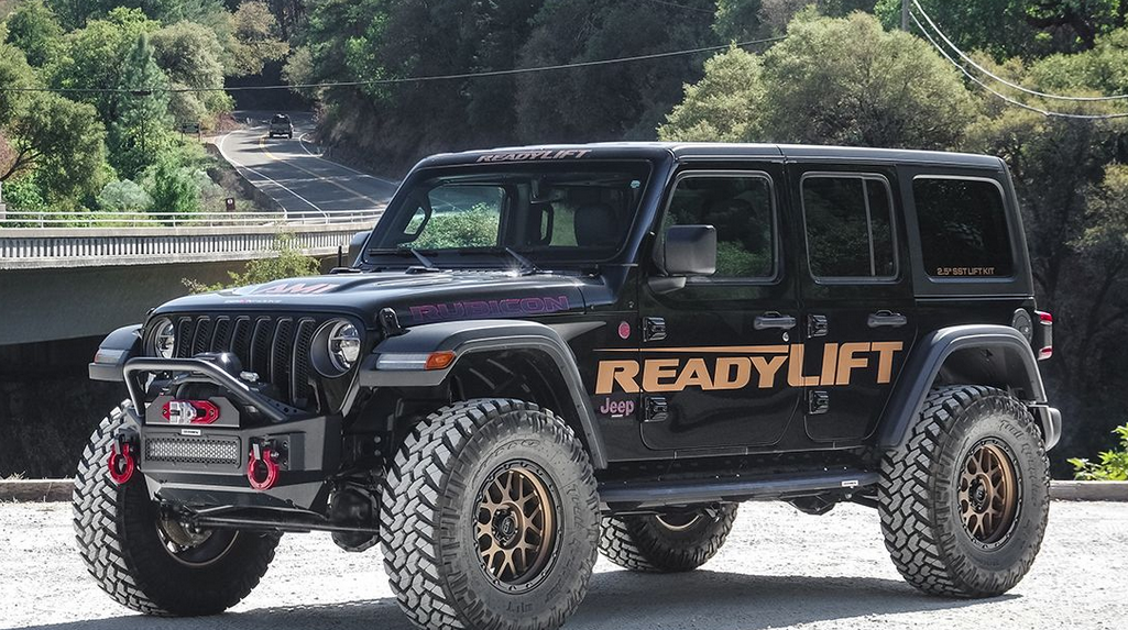 ReadyLift Coil Spring Lift Kit 2018-2025 Jeep JL Wrangler Rubicon (2.5" Front 2.0" Rear)