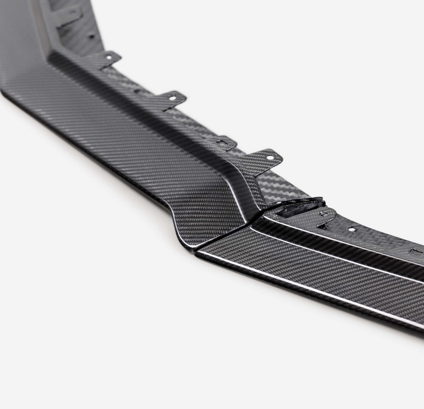 Anderson Composites Type-OE carbon fiber front lip for 2023 Chevrolet C8 Z06