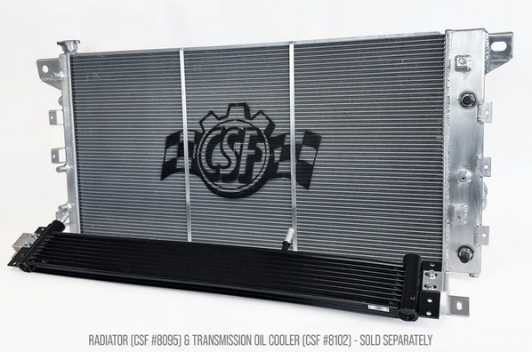 CSF Heavy-Duty All-Aluminum Radiator 2015-2025 Ford F-150 / 2017-2020 Raptor, 2018-2021 Expedition / Lincoln Navigator
