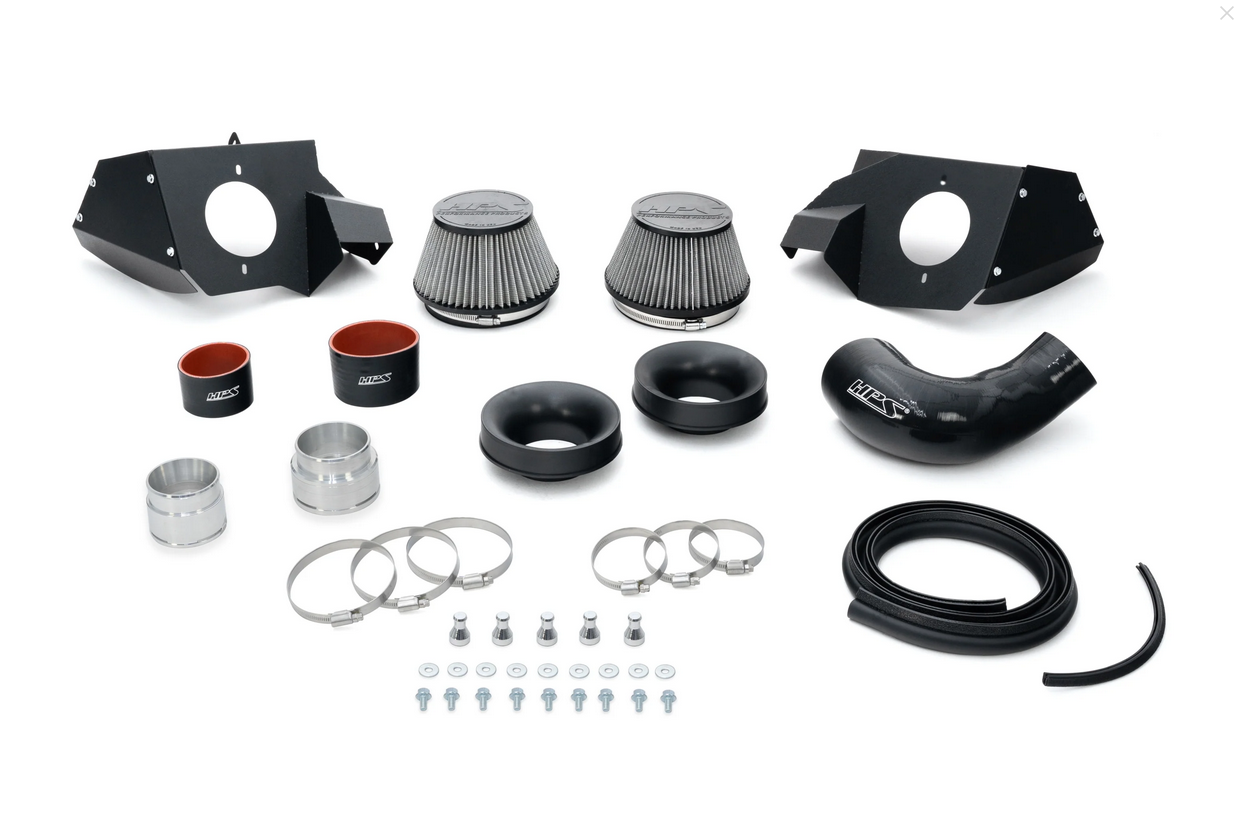 HPS Performance Air Intake Kit with Heat Shield 2023-2025 BMW M2 G87 / 2021-2025 BMW M4 G82 G83 / 2021-2025 BMW M3 G80 3.0L Turbo