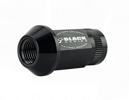 Skunk2 Lug Nut Set - M12x1.25 - Black - 20 Piece