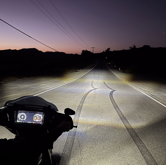 Baja Designs DOT LP6 LED Headlight Kit - 2015-2024 Harley Davidson Road Glide