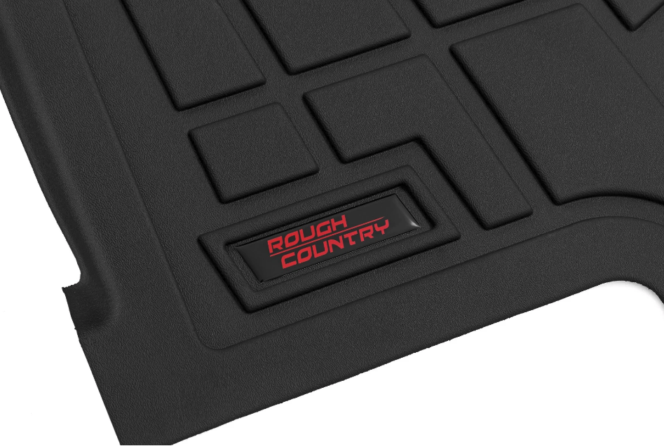 Rough Country Sure-Fit Floor Mats 2019-2025 Mercedes-Benz Sprinter 3500 / Sprinter 3500XD