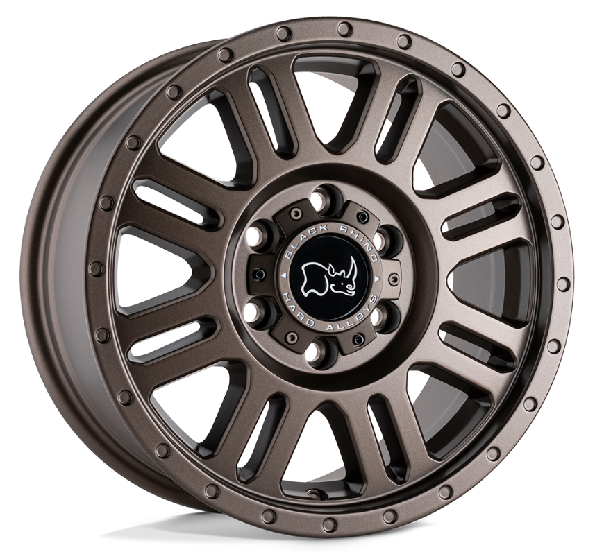 16x8.0 Black Rhino Yellowstone 5x130