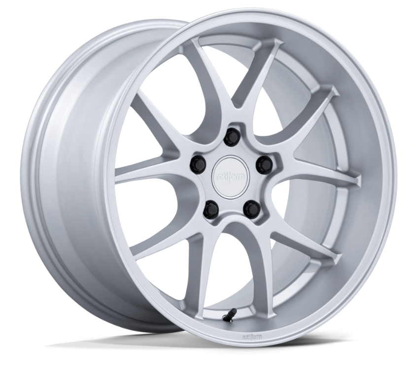 18x9.5 Rotiform LTN-J Matte Silver – Darkside Motoring