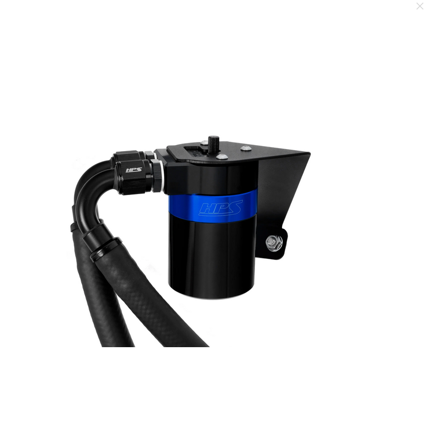 HPS Performance Aluminum Oil Catch Can Kit 2013-2016 Scion FR-S / 2017-2020 Toyota 86 / 2013-2020 Subaru BRZ 2.0L FA20/FA20D